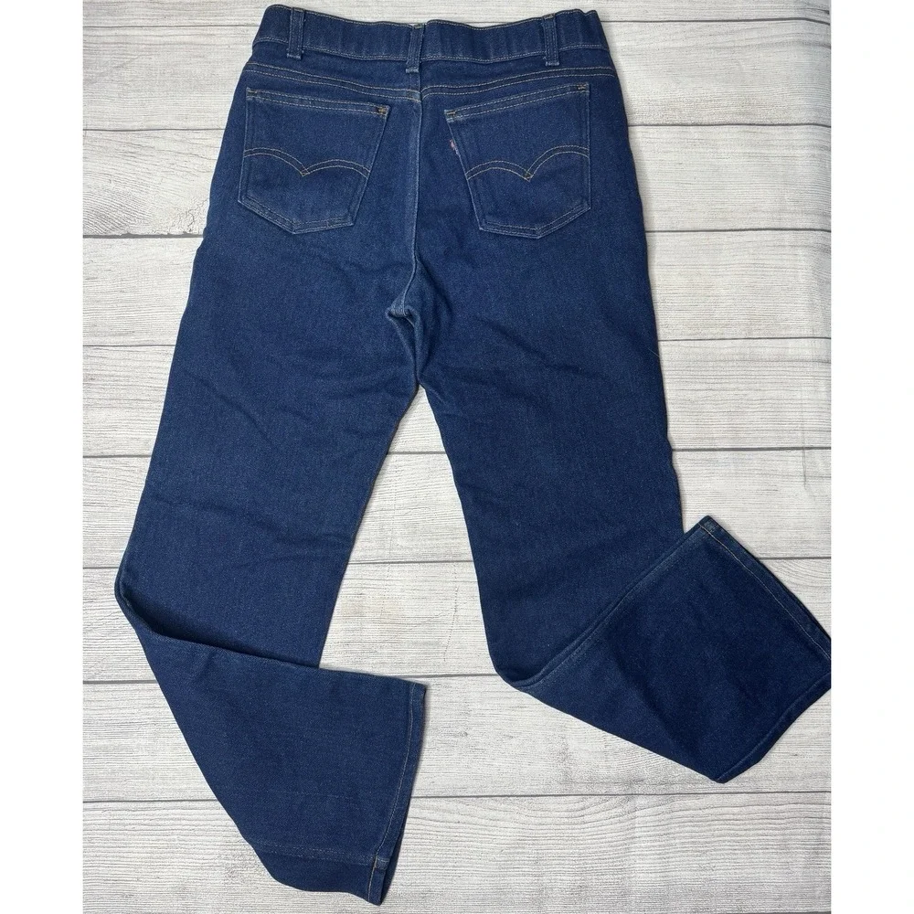 Levi's Men's Vintage Action Jeans Dark‎ Blue Denim Size 32x30 Made In USA